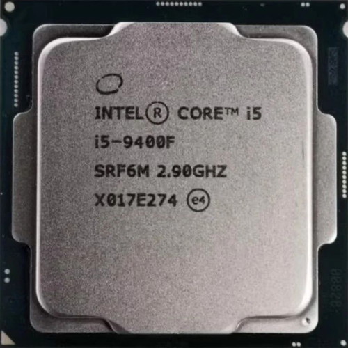 Intel Core i5 9400F CPU tray without cooler like new