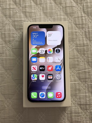 iPhone 13 λευκό 128GB σαν καινούργιο με δώρα