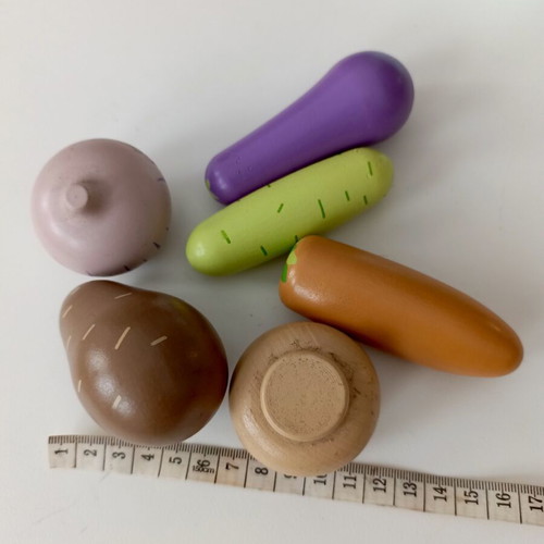Wooden Toy Vegetables Set of 6