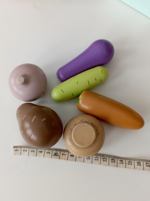 Wooden Toy Vegetables Set of 6