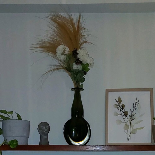 Murano vase used, height 0.40 cm