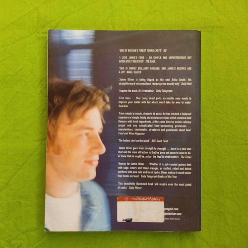 Jamie Oliver cook books used, set of 3 volumes