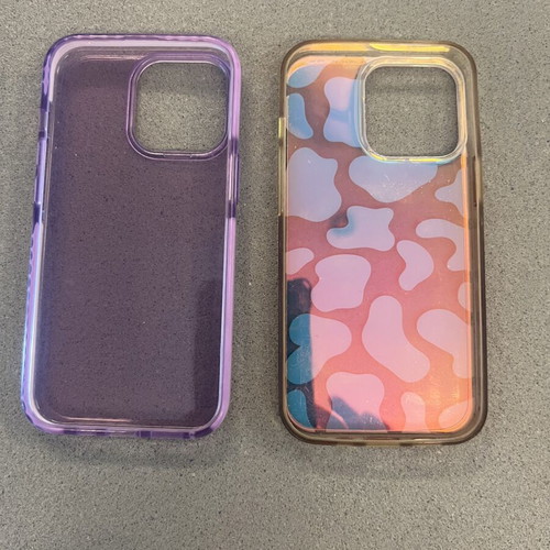 iPhone 13 Pro cases like new, set of two