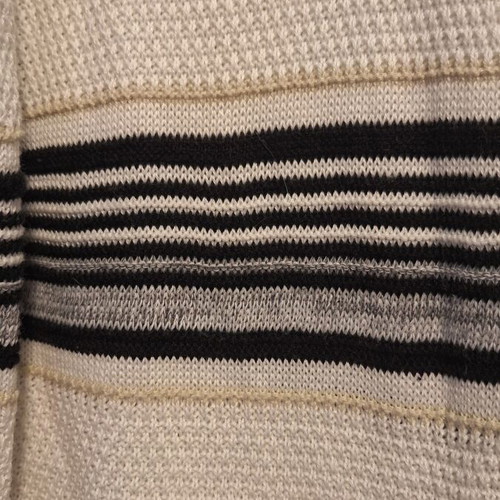 Figaro cotton knitted cardigan with short sleeves like new, size S