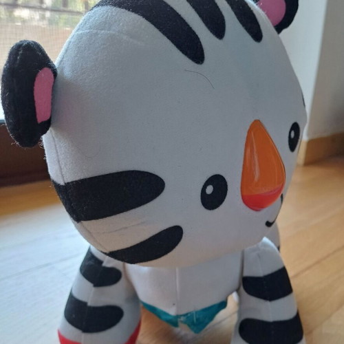 Tiger crawling toy used educational with sounds