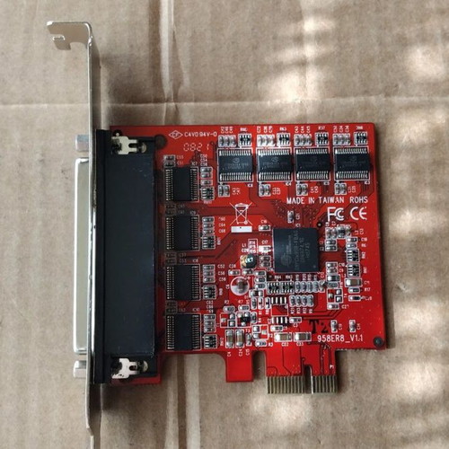 Chronos PE954ER8 8 Port PCI Express Serial Card used