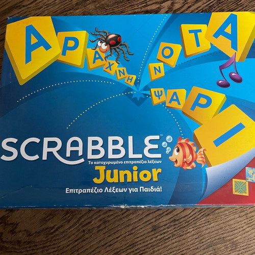 Scrabble Junior used