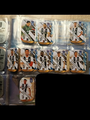 Juventus Fifa Adrenalyn tags used, sold as a pack