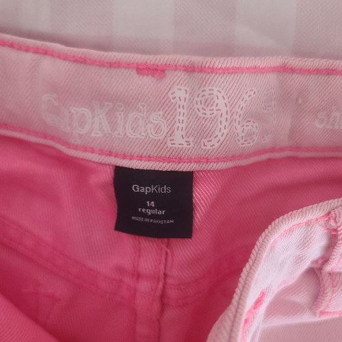 Jean shorts for girls Gap kids used, pink, size 164 cm