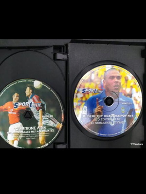 Sports DVDs like new, pack of 2 from Sportime newspaper