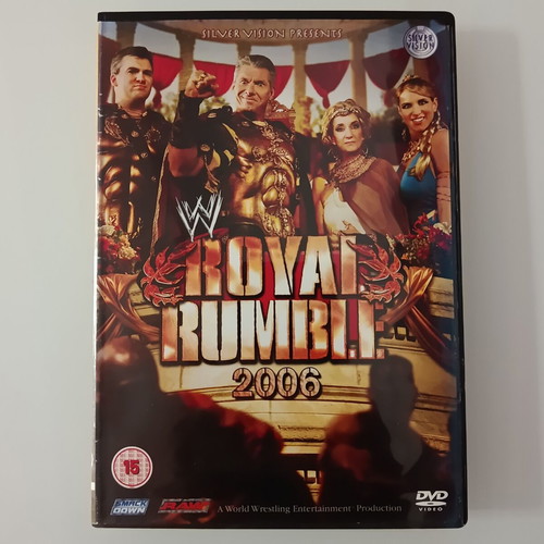 Royal Rumble wrestling movie DVD used, no subtitles