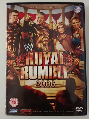Royal Rumble wrestling movie DVD used, no subtitles