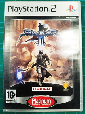 Soul Calibur III Platinum PS2 in very good condition