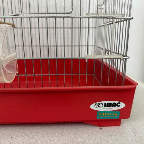 IMAC bird cage set 2 pcs like new, complete with accessories
