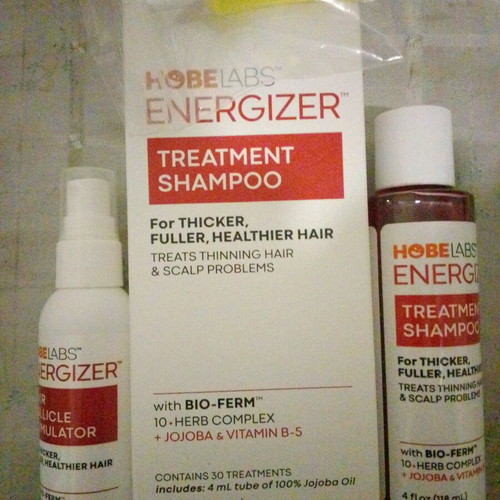 Hobe Labs Energizer shampoo and lotion for hair loss, like new
