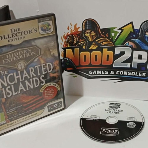 Hidden Expedition The Uncharted Islands Collector’s Edition PC CD-ROM used