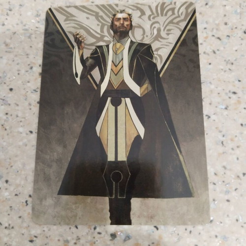 Magic the Gathering Art Series Ral Zarek, Guest Lecturer new