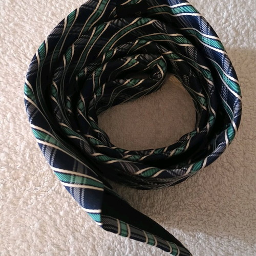 Dockers Men's Tie Checked Blue White Green New