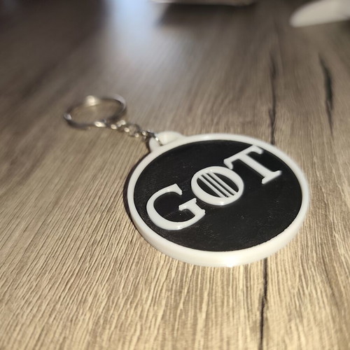 Game of Thrones Premium 3D Printed Keychain new