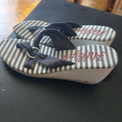 Tommy Hilfiger platform sandals like new, size 40, multicolor