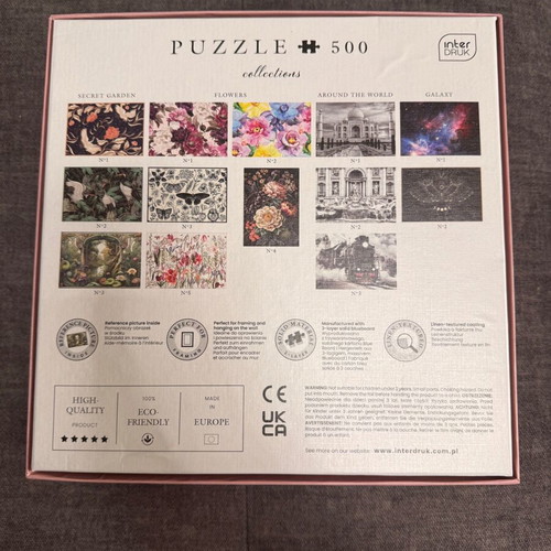 Inter Druk Puzzle 500 pieces like new