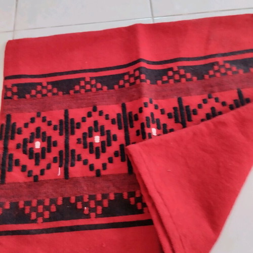 Woven pillowcases new, set of 2, 55x50 cm