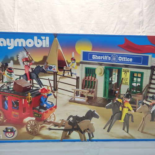 Geobra Playmobil Western 4431 30th 1974-2004 set sealed