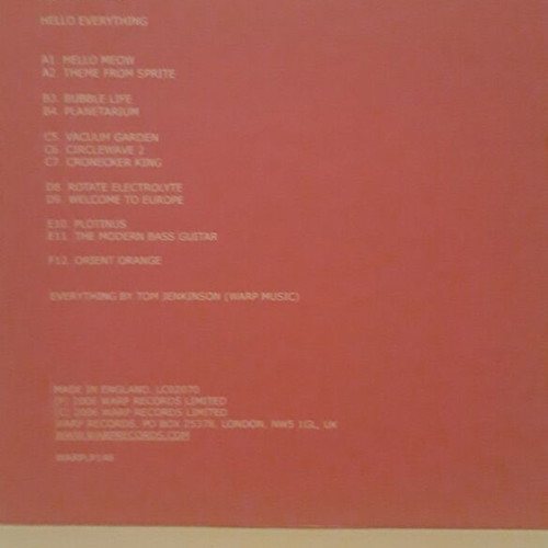 Squarepusher Hello Everything Special Edition 3 x 12" vinyl and CD mini like new