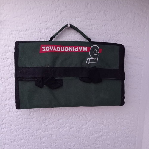 Folding market bag used with wheels for shopping
