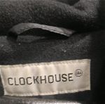 Ανδρικό μαύρο παλτό clockhouse