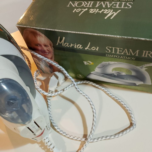 Maria Loi steam iron used, 2200W with self cleaning system