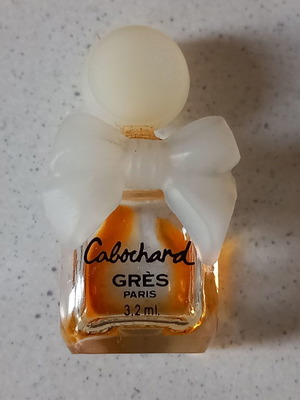 Cabochard Grès Paris miniature 3.2 ml used, empty bottle