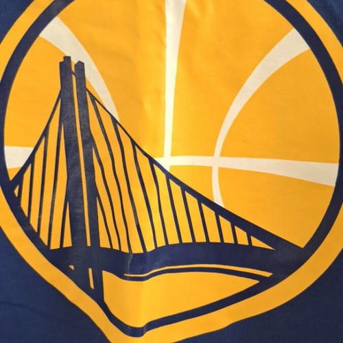 Nike NBA t shirt Golden State Warriors used, Dri Fit, size S, blue