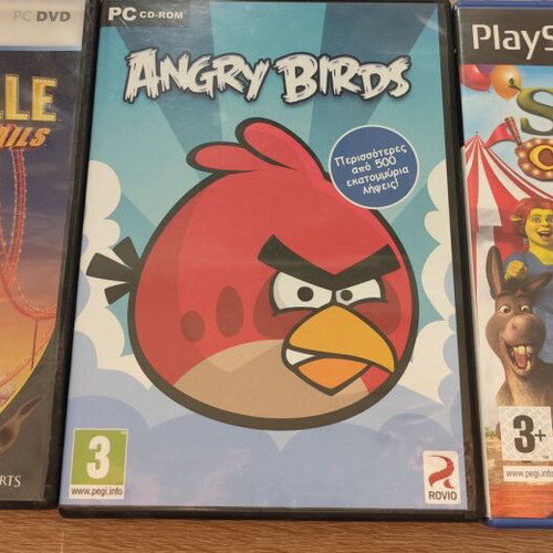 Thrillville Off The Rails, Angry Birds, Shrek's Carnival Craze video games like new