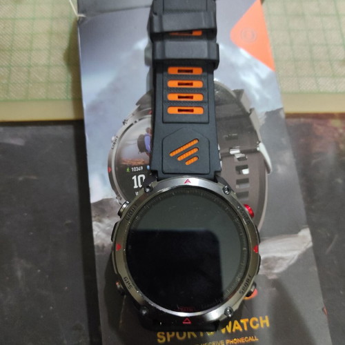 Smartwatch with GPS and call function, new, metal case