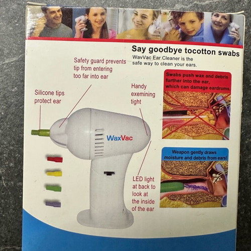 Ear cleaner device new, unused with accessories