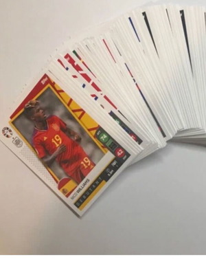 Topps Euro 2024 Match Attax All Stars Lidl cards new, total 75 pcs