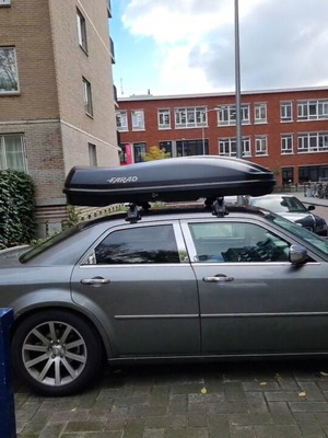 Farad Marlin N7 Series Big Roof Box like new, 680 liter