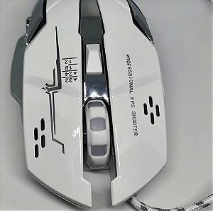 Ενσυρματο Πολυχρωμο LED Gaming Mouse Optical 2.4GHZ - Ρυθμιζομενο  3600 DPI