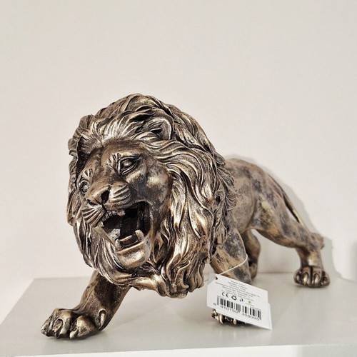 Lion Statue new, decorative figure, 31 cm
