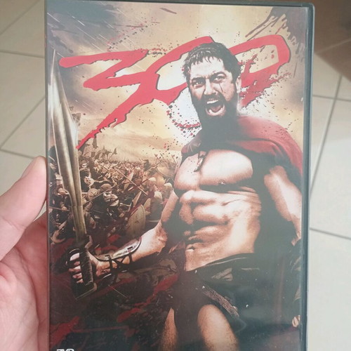 300 DVD used in slim case with subtitles