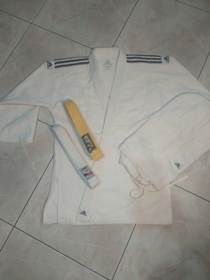 Adidas Judogi used with free belts