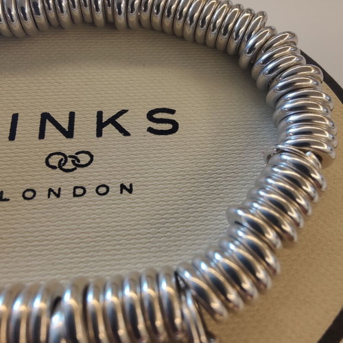 Links of London Sterling Silver Sweetie Bracelet with Heart Charm
