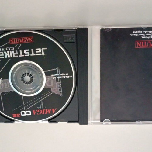 Amiga CD 32 Jetstrike like new with fantastic soundtrack