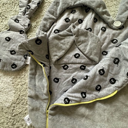 Sleeping bag for twins babies new, comfortable with bunnies