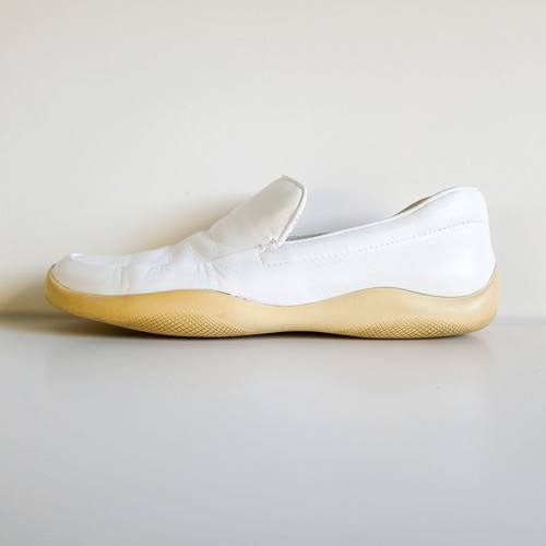 Prada Sailing Sneakers size 45 used, white leather