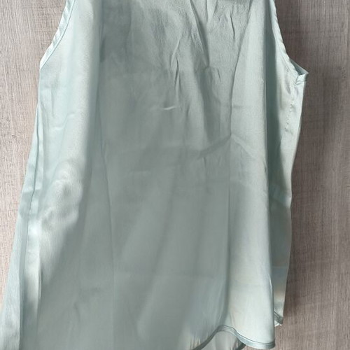 Vintage Primavera pajama set turquoise satin like new