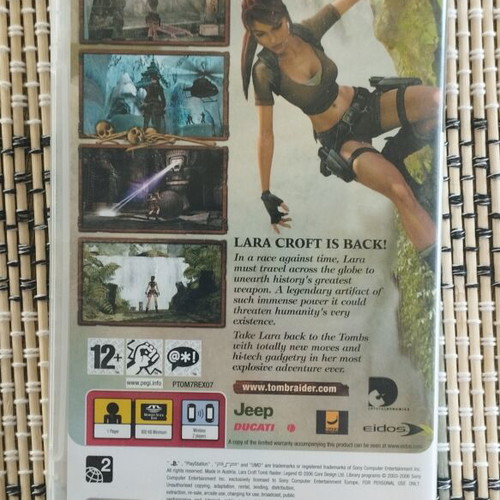 Lara Croft Tomb Raider Legend PSP game