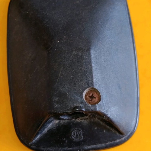 Motorcycle mirror used, without mount