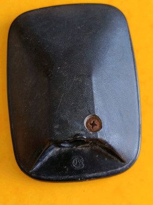 Motorcycle mirror used, without mount